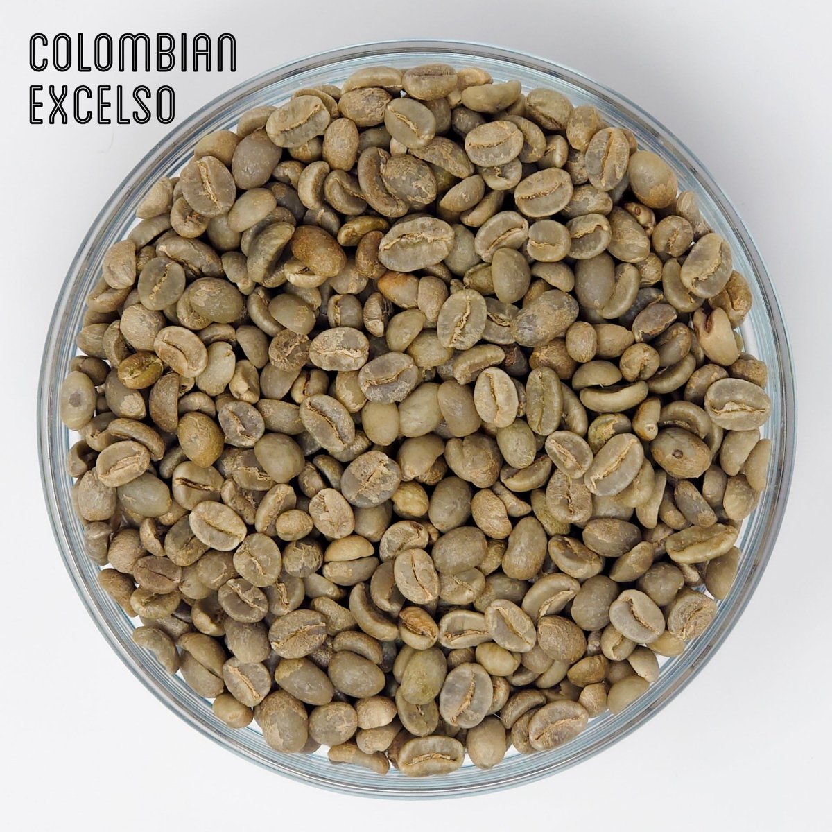 Green Unroasted Coffee Beans | Colombian Excelso | For the Home Roaster, 1kg - Brown Bear Coffee